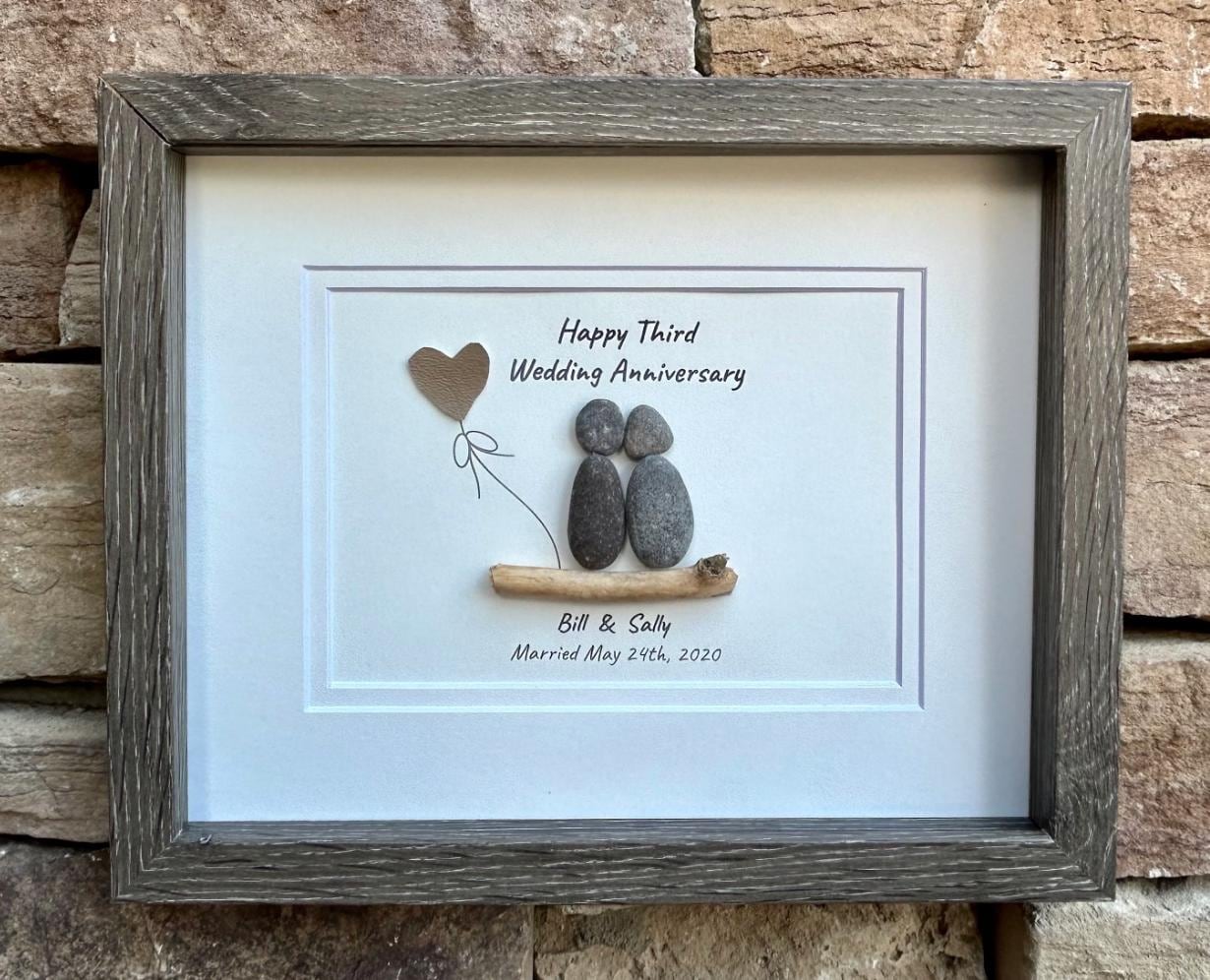 Custom Anniversary Art - Personalized Gift For Any Year (1st, 2nd 3rd, 4th, 5th, 6th, 7th, 8th, 9th...25th, 35th, 45th, 55th, 65th, etc.)