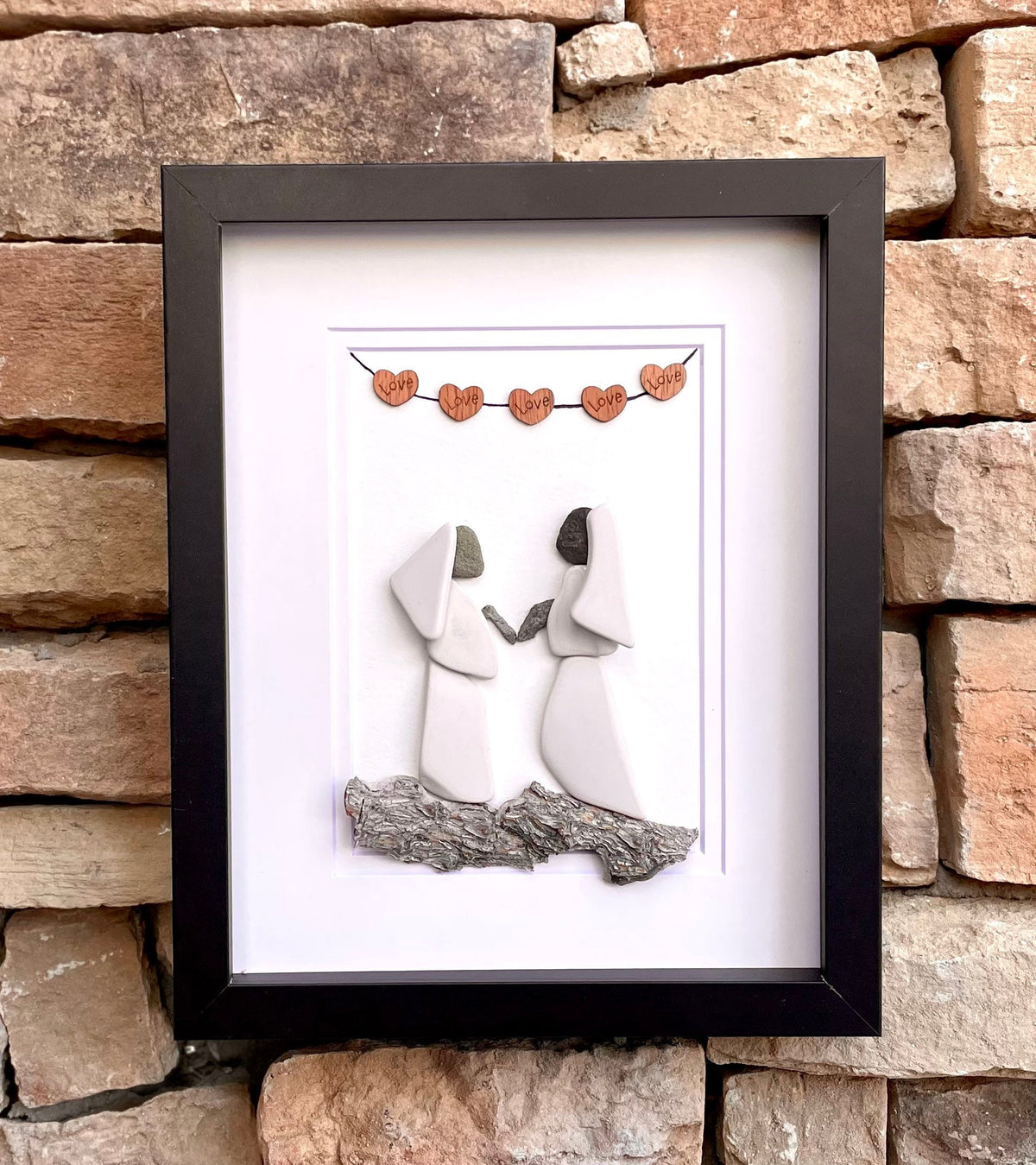 Presents Ornament | Perfect Holiday Gift | Stocking Stuffer | Secret Santa | Made from Scottish Sea Glass | 3x3 Sea Glass Ornament