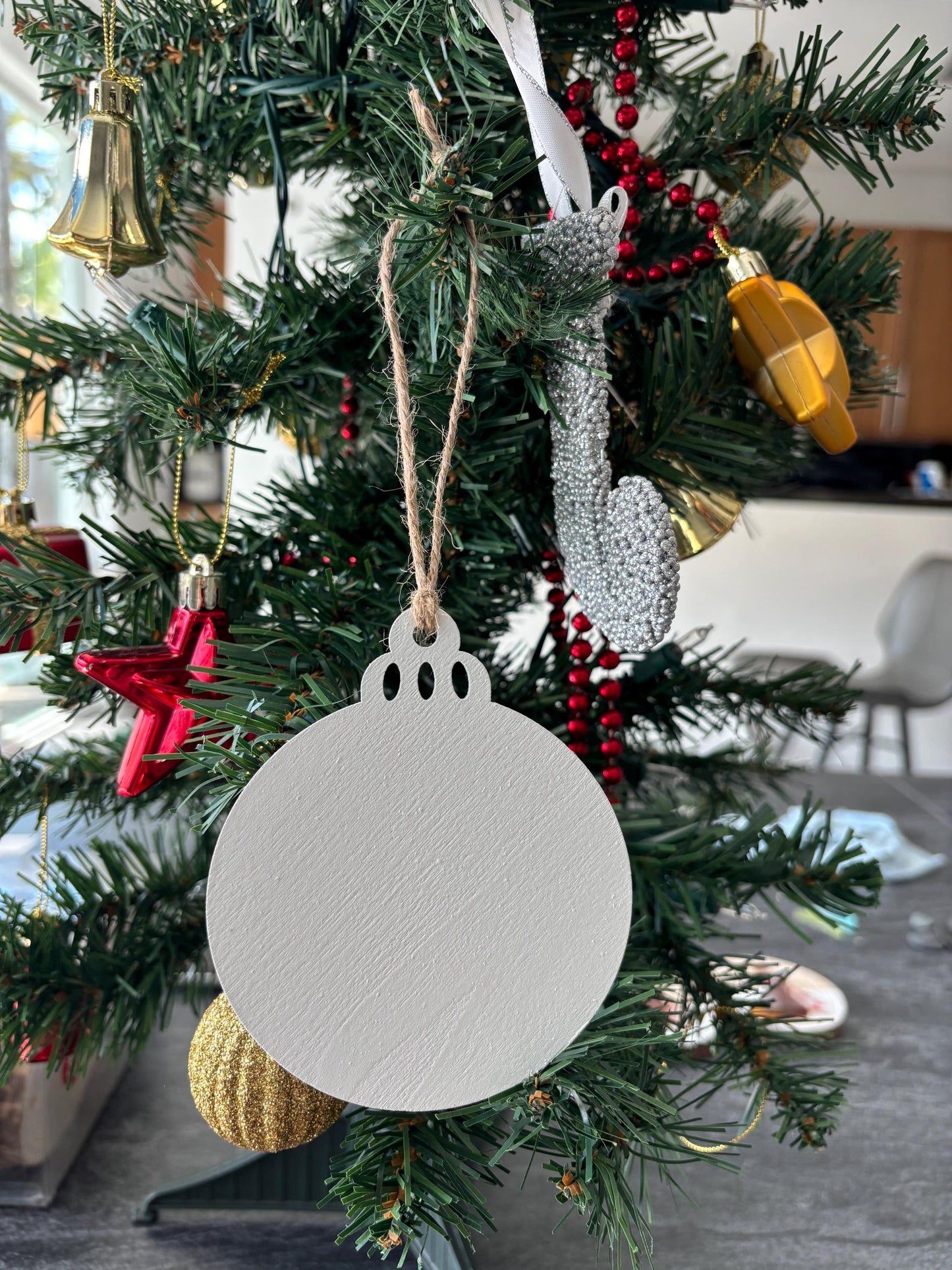 Ornament - Family of Sea Glass Birds