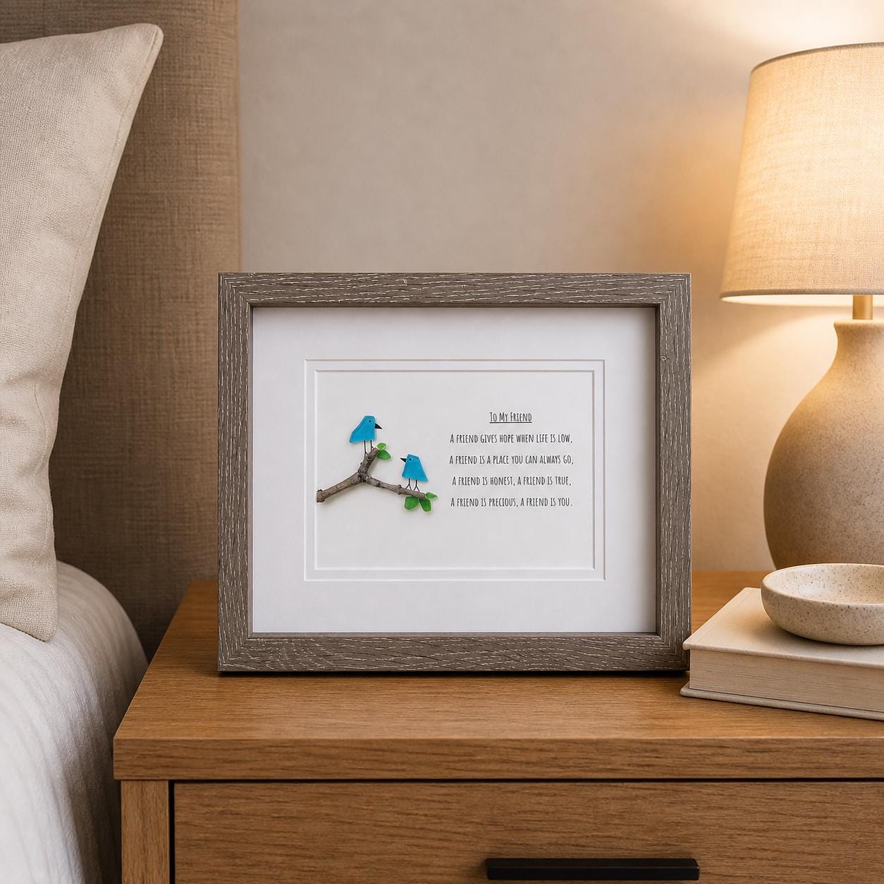 Friendship Poem | Sea Glass Birds