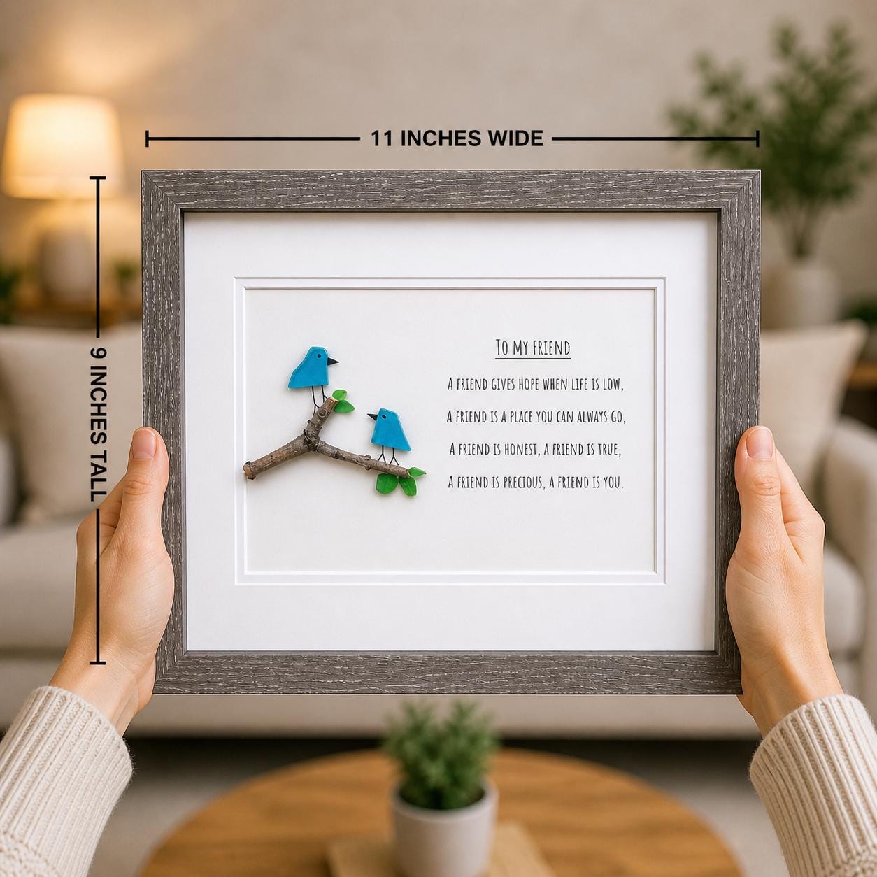 Friendship Poem | Sea Glass Birds