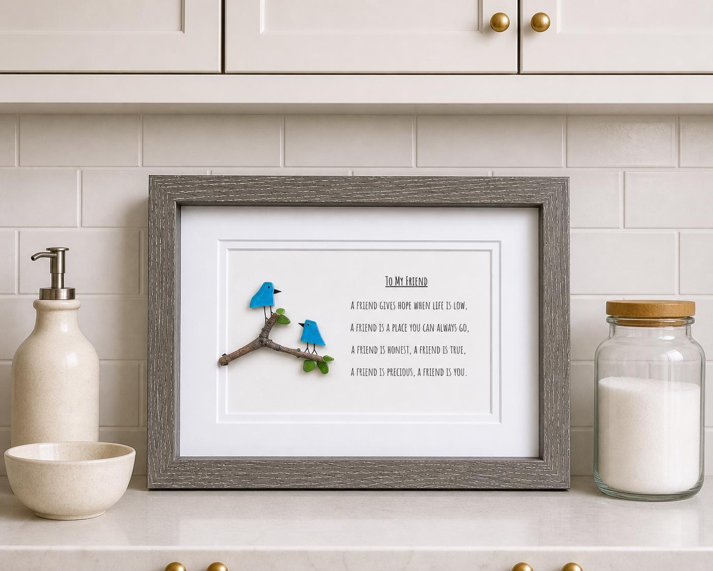 Friendship Poem | Sea Glass Birds