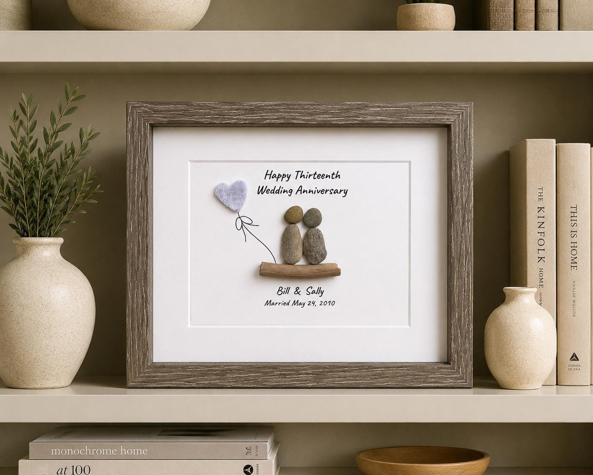 13th Wedding Anniversary Gift | Personalized Gift for Lace Thirteenth Anniversary | Lace Anniversary Gift for Wife, Husband, Friends