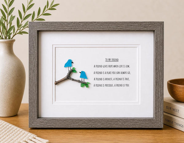Friendship Poem | Sea Glass Birds