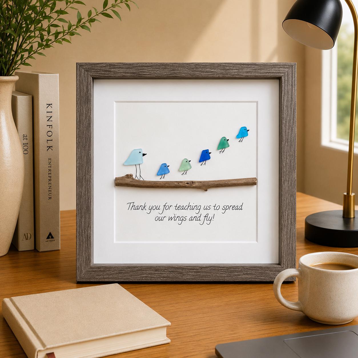 Sea Glass Teacher Gift, Thank You Teacher Gift, Teacher Appreciation Gift, Mentor Gift, End of Year Teacher Gift