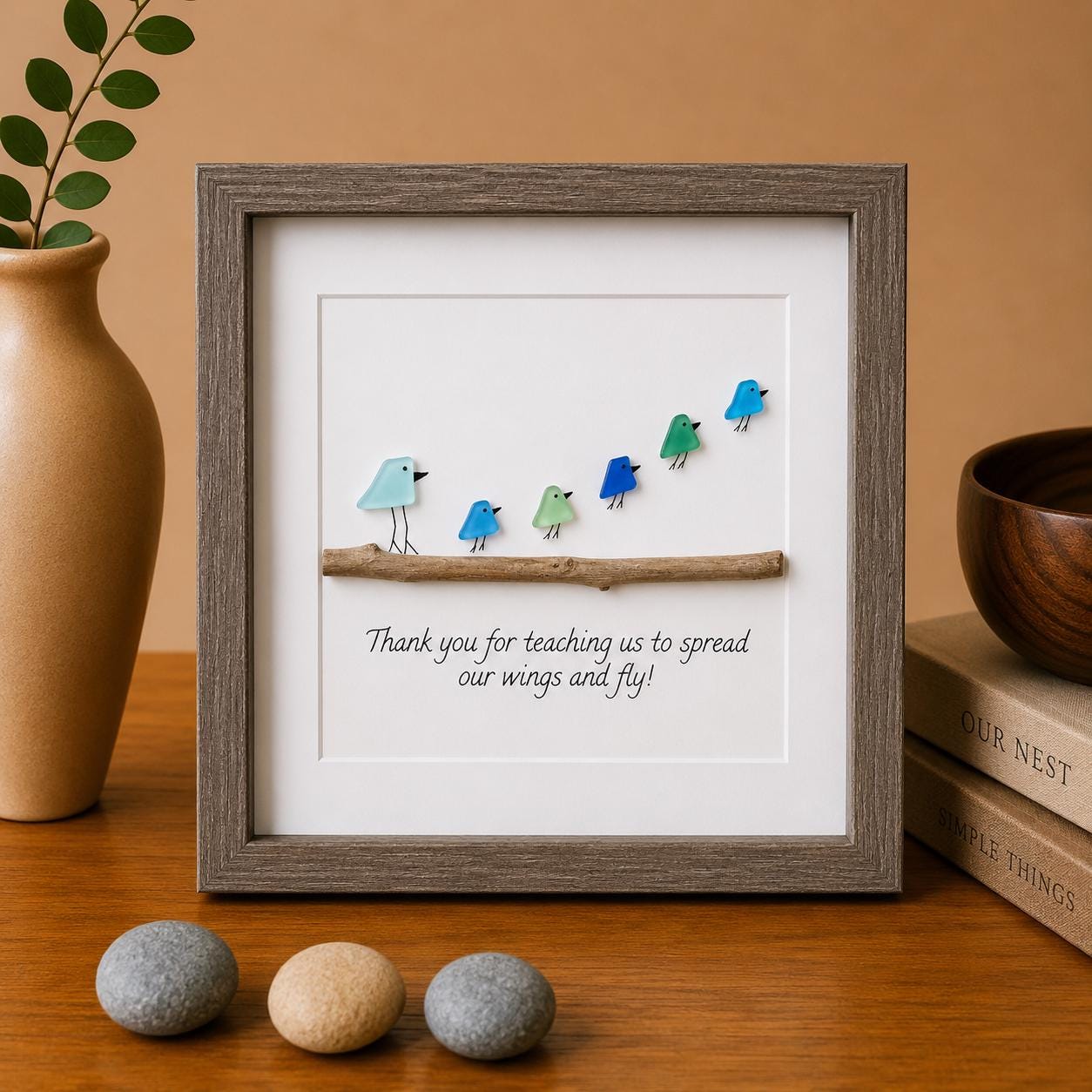 Sea Glass Teacher Gift, Thank You Teacher Gift, Teacher Appreciation Gift, Mentor Gift, End of Year Teacher Gift